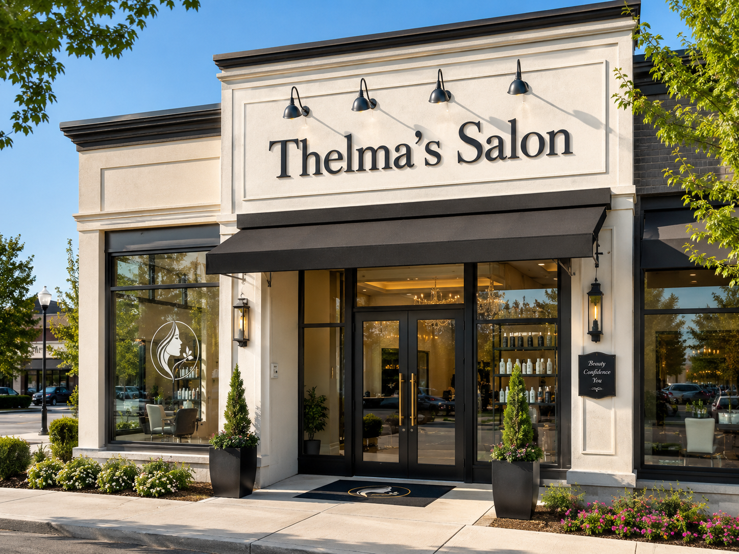 Thelma's Salon workspace